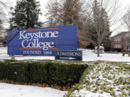 
			
				                                Keystone College in La Plume was voted Best College Campus by Abington Journal readers.
                                 Abington Journal file photo

			
		