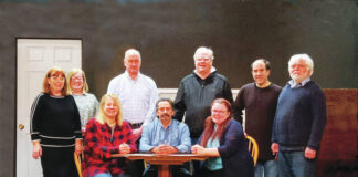
			
				                                Members of the cast are Dominick Azzarelli as Hercule Poirot, Tricia Henning as Violet Marsh, April Holgate as Poirot’s assistant Felicity Lemon, Harry Powell as Violet’s uncle, Andrew Marsh, Cathy Rist Strauch as the cook, Mrs. Baker, and Jeff Ginsberg as the tradesman, Walter Coghan. Robert Spalletta is production designer and Mark Fryer is stage manager.
 
			
		