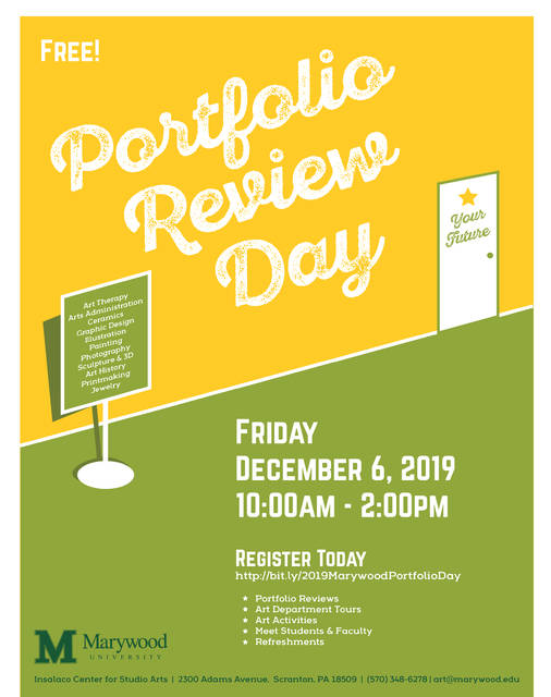 Marywood University Offers Art Portfolio Review Day For High