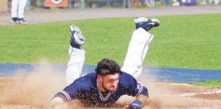 
			
				                                Nick Carlini, a senior infielder from Abington Heights, started all 28 games for Keystone College and batted .375.
                                 Submitted photo

			
		