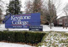 
			
				                                Keystone College in La Plume was voted Best College Campus by Abington Journal readers.
                                 Abington Journal file photo

			
		